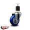 Service Caster 3.5'' Blue Poly Wheel Swivel 1-7/8'' Expanding Stem Caster SCC-EX20S3514-PPUB-BLUE-178 - alternate 4